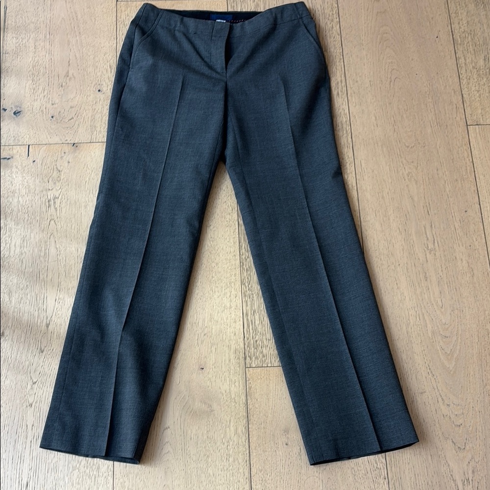 J.Crew Petite City Fit Gray trousers